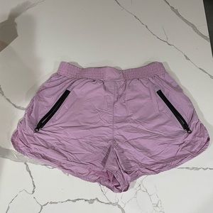 Zara purple athletic shorts